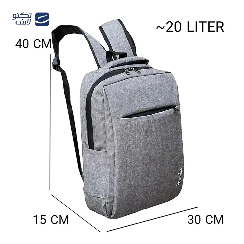 کوله پشتی لپ تاپ 16 اینچ بنتون مدل BNT800105 تصویر ۲