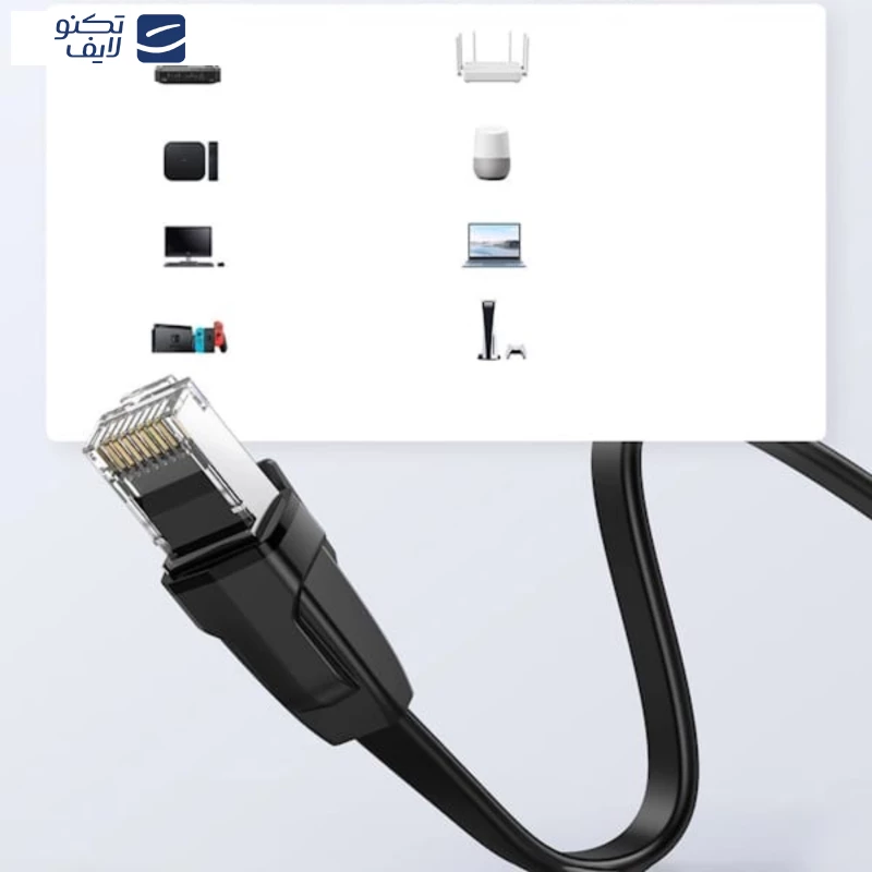 کابل شبکه CAT8 یوگرین مدل NW134 70672 طول 2 متر تصویر ۲