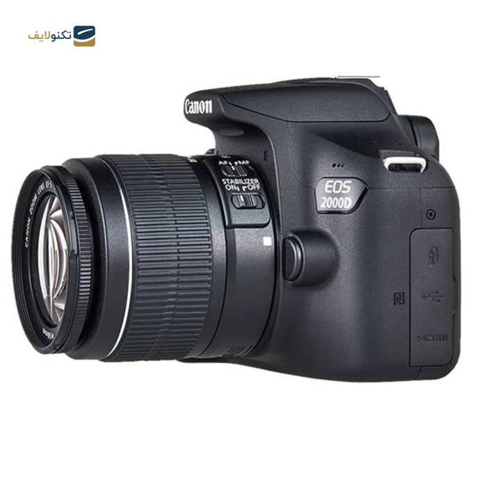 دوربین عکاسی کانن EOS 2000D با لنز IS II 18-55 میلی متری تصویر ۲