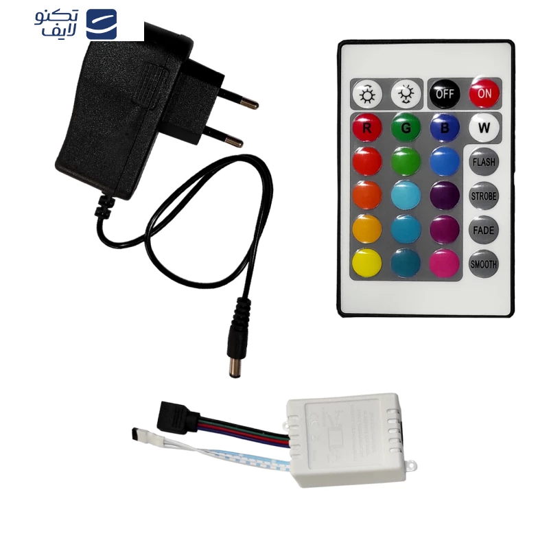 ریسه ال ای دی مدل SMD-5m به همراه ریموت کنترل تصویر ۳