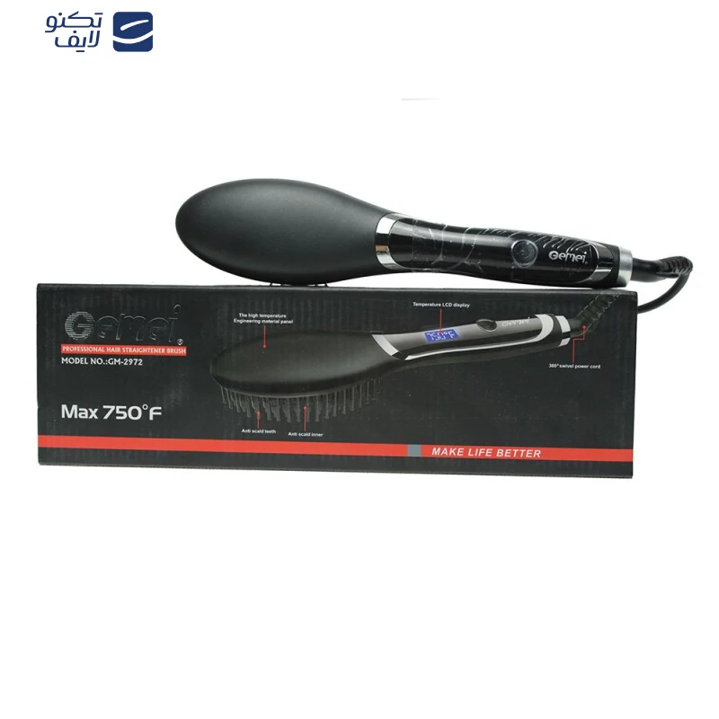 برس حرارتی جیمی مدل GM-2972 تصویر ۳
