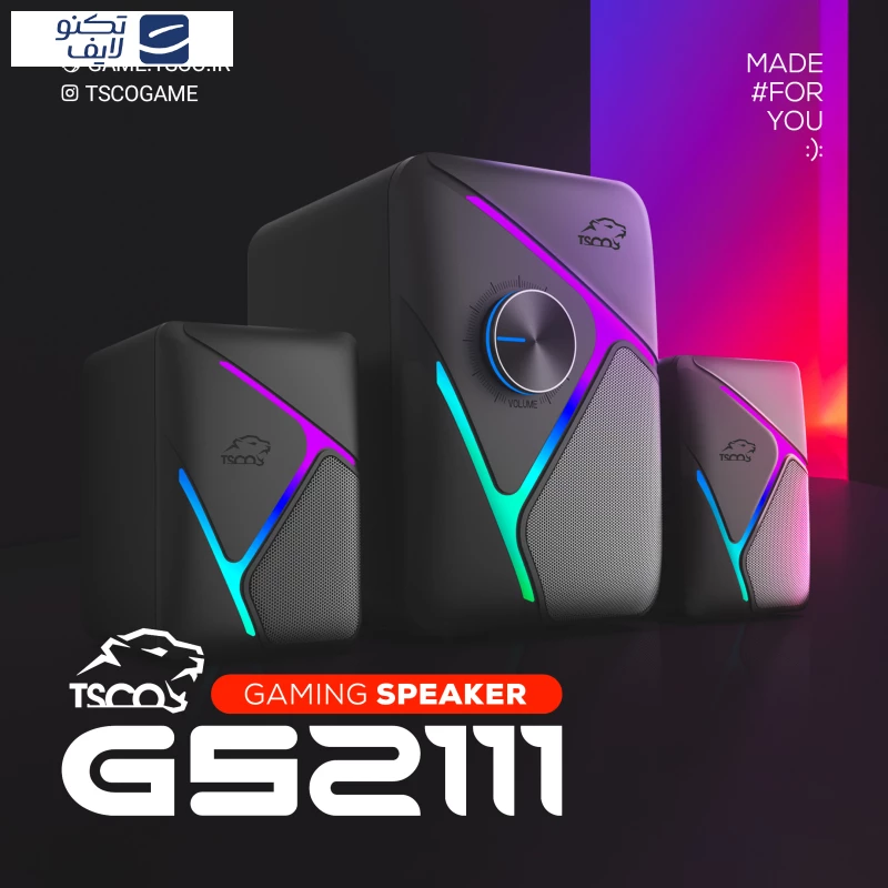 اسپیکر دسکتاپ تسکو مدل GS 2111 تصویر ۳