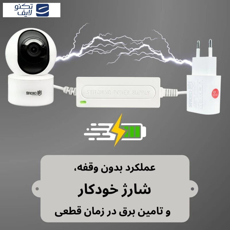 یو پی اس اسفیورد مدل U116 ظرفیت 5 ولت 2 آمپر تصویر ۳