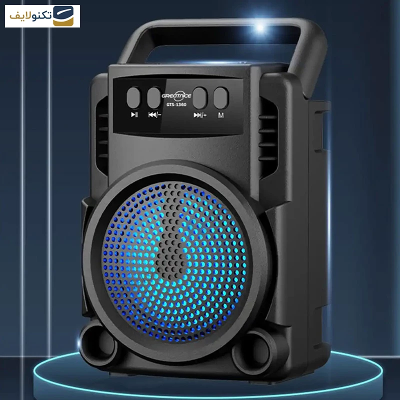 اسپیکر بلوتوثی مدل GTS-1360 تصویر ۳