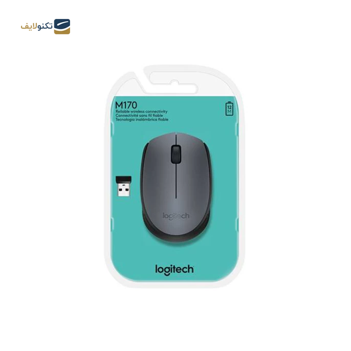ماوس بی سیم لاجیتک مدل M170 تصویر ۳