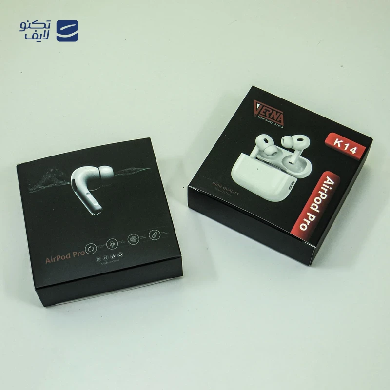 هندزفری بلوتوثی ورنا مدل Airpods Pro K14 تصویر ۳