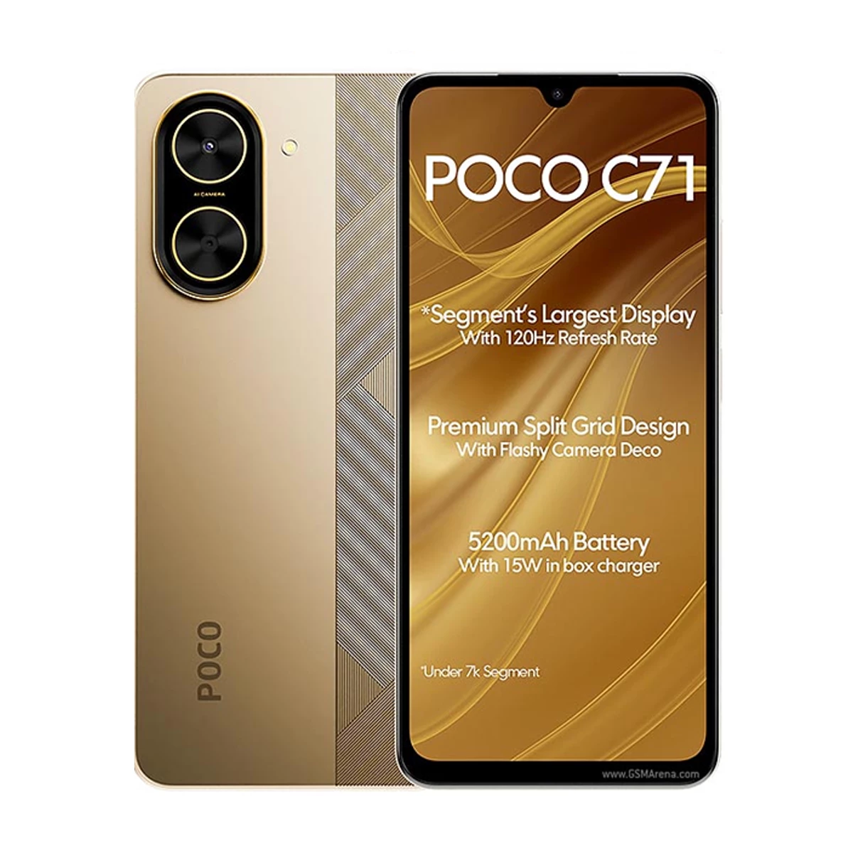 گوشی موبایل شیائومی مدل Poco C71 ظرفیت 128 گیگابایت رم 4 گیگابایت تصویر ۳