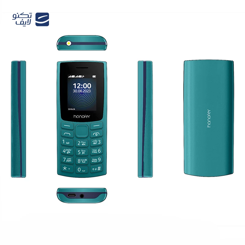 گوشی موبایل هانوفر مدل 105 (2023) دو سیم کارت تصویر ۳