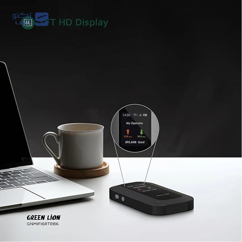 مودم 4G LTE قابل حمل گرین لاین مدل Portable Mifi Router تصویر ۳