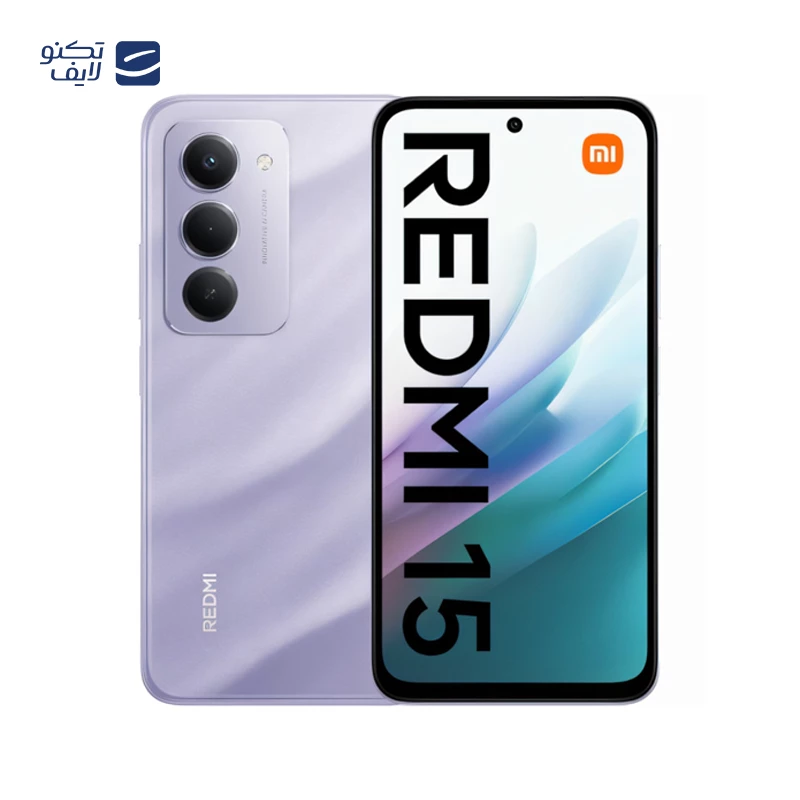 گوشی موبایل شیائومی مدل Redmi 15 4G دو سیم کارت ظرفیت 256 گیگابایت رم 8 گیگابایت تصویر ۳