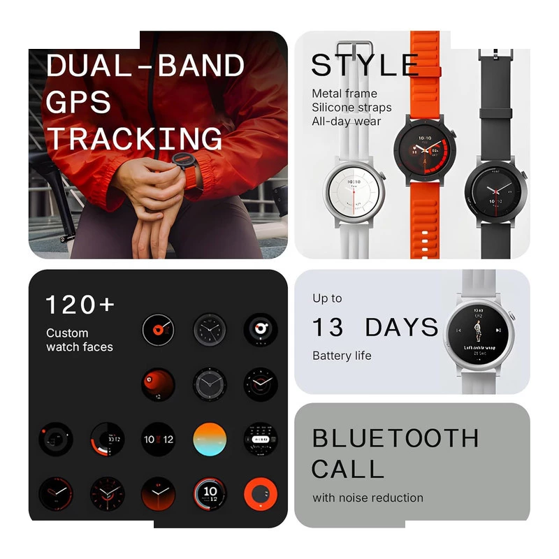 ساعت هوشمند ناتینگ مدل CMF Watch Pro 3 با بند سیلیکونی تصویر ۲