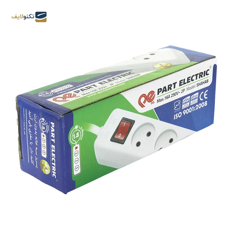 چند راهی برق پارت الکتریک مدل شهاب 850 تصویر ۲
