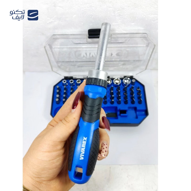 پیچ گوشتی و بکس ویوارکس مدل VR6365-SD مجموعه 63 عددی تصویر ۳