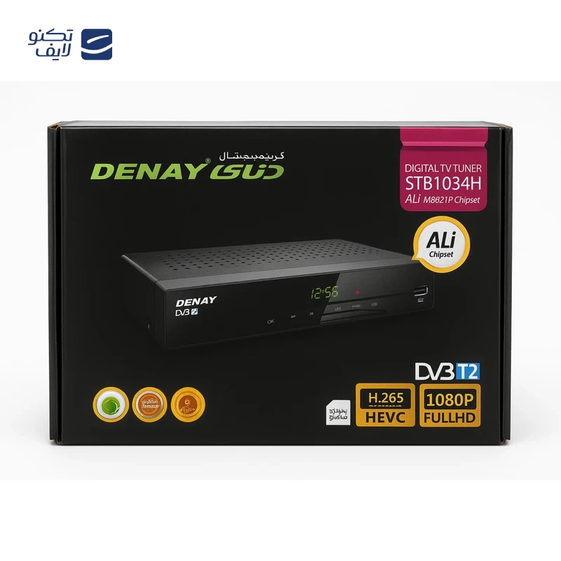گیرنده دیجیتال دنای مدل STB1034H تصویر ۳