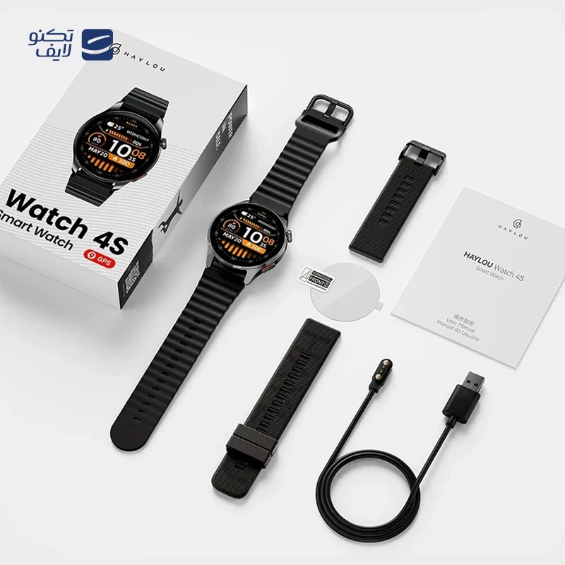ساعت هوشمند هایلو مد‌ل Watch 4S تصویر ۳