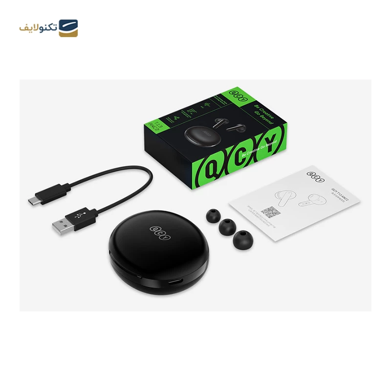 هندزفری بلوتوثی کیو سی وای مدل T13 ANC 2 تصویر ۳