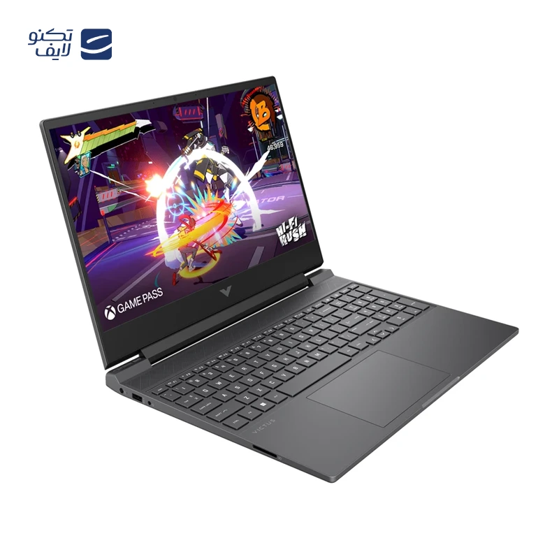 لپ تاپ 15.6 اینچی اچ پی مدل Victus 15 fb3120AX R7 7445HS 16GB 512GB RTX 3050 تصویر ۳