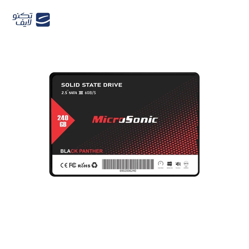 اس اس دی اینترنال SATA III میکروسونیک مدل PANTHER ظرفیت 240 گیگابایت تصویر ۳