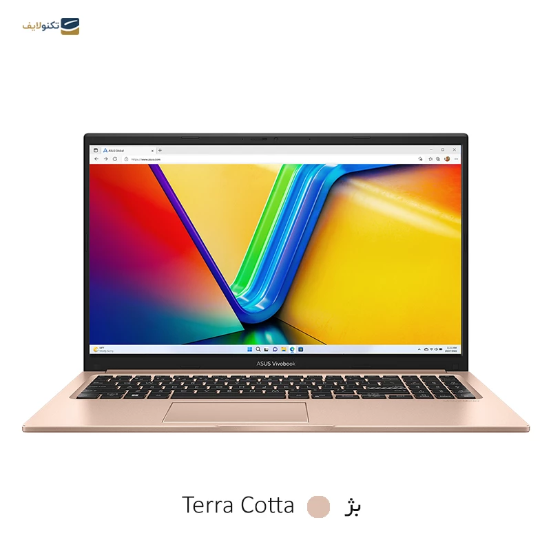 لپ تاپ ایسوس 15.6 اینچی مدل Vivobook 15 A1504VA i7 1355U 16GB 512GB FingerPrint - Backlit تصویر ۳