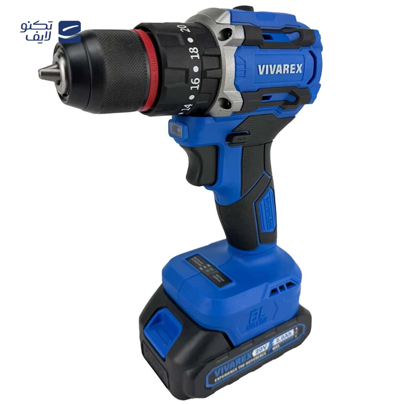 دریل شارژی ویوارکس مدل VR2010-BLX تصویر ۳