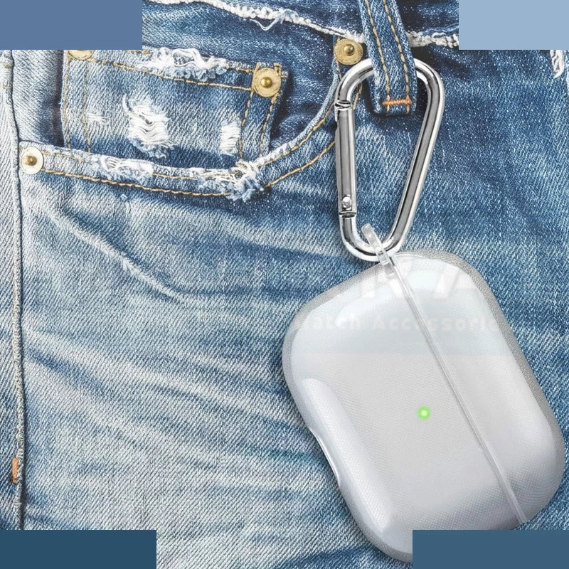 کاور آکوآرا مدل Clear مناسب برای کیس هدفون بیسیم اپل AirPods Pro 3 تصویر ۲