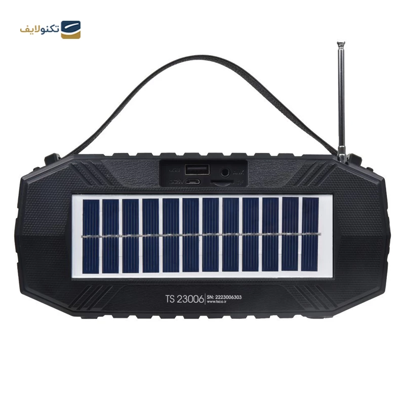 اسپیکر بلوتوثی قابل حمل تسکو مدل TS 23006 تصویر ۳