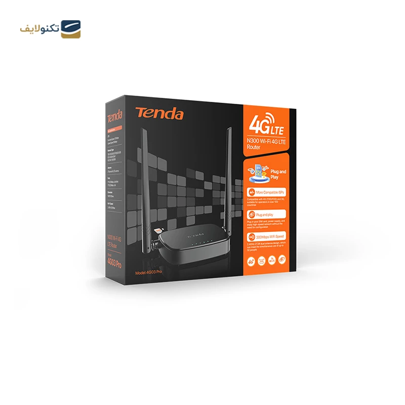 مودم روتر 4G LTE تندا مدل 4G03 Pro تصویر ۳