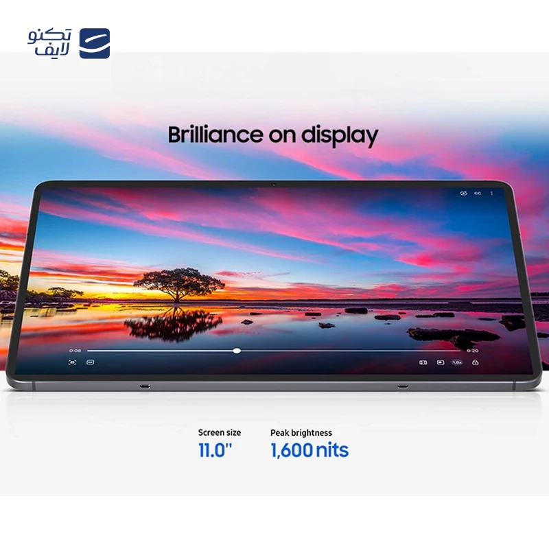 تبلت ۱۱ اینچ سامسونگ مدل Galaxy Tab S11 ظرفیت 512 گیگابایت رم 12 گیگابایت تصویر ۳