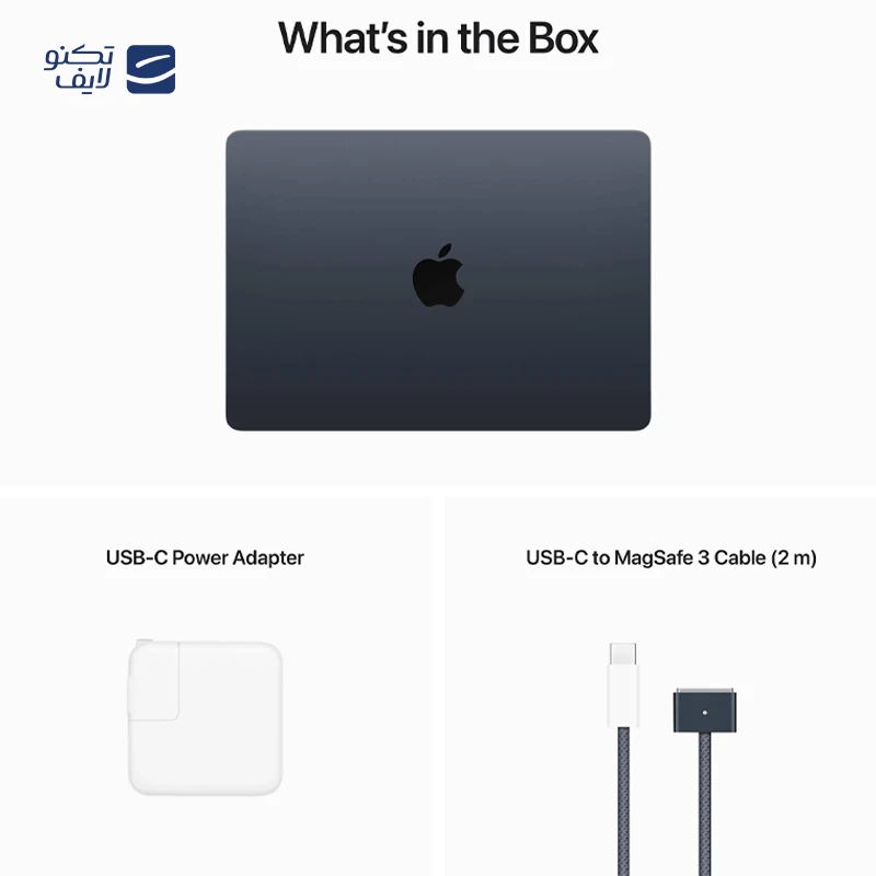 لپ تاپ اپل 13.6 اینچی مدل MacBook Air MDHF4 M5 2026 16GB 1TB تصویر ۳