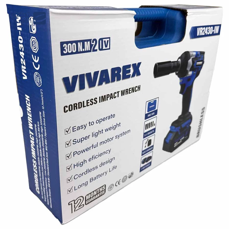 آچار بکس شارژی ویوارکس مدل VR2430-IW تصویر ۳