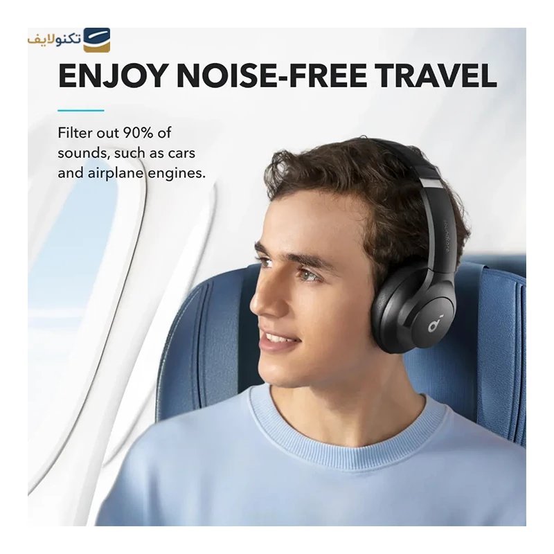 هدفون بی سیم انکر مدل Soundcore Q20i A3004 تصویر ۳