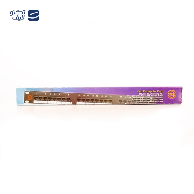 پچ پنل 24 پورت برند مدل CAT5E UTP تصویر ۳