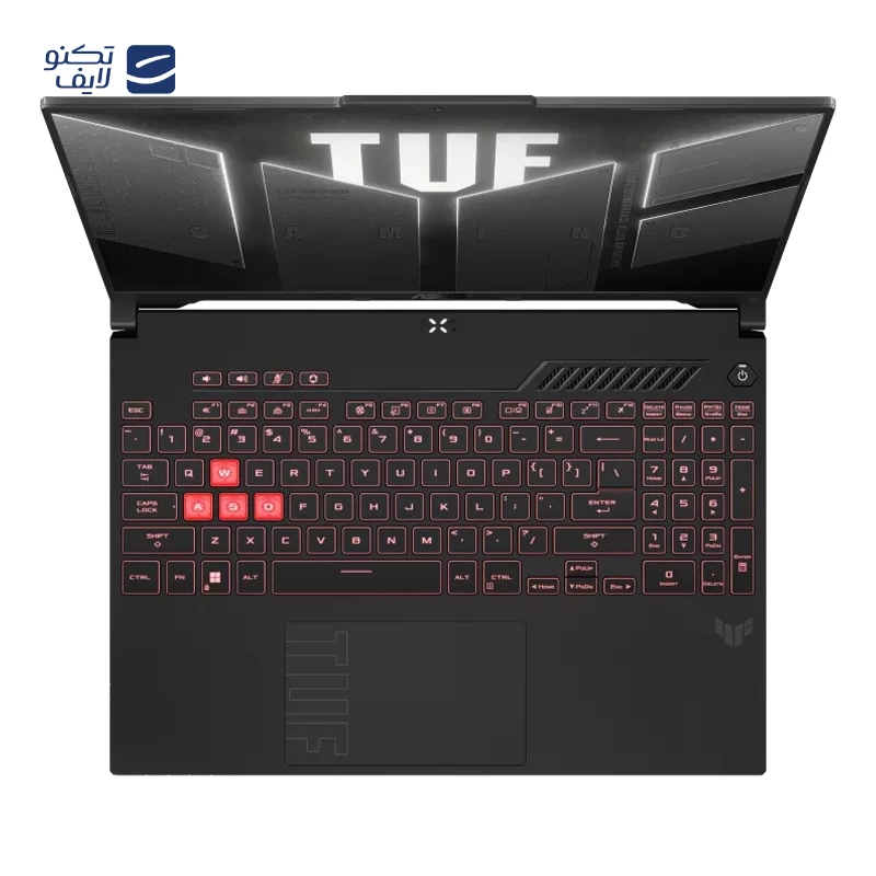 لپ تاپ ایسوس 16 اینچی مدل TUF Gaming FA607NUQ R7 170 32GB 1TB 6G RTX 4050 تصویر ۳