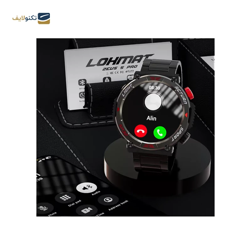 ساعت هوشمند لکمت مدل زئوس 5 پرو تصویر ۳