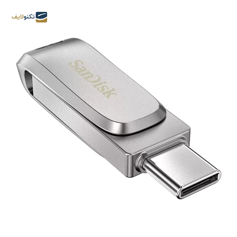 فلش مموری سن دیسک مدل Ultra Dual Drive Luxe ظرفیت 128 گیگابایت تصویر ۳