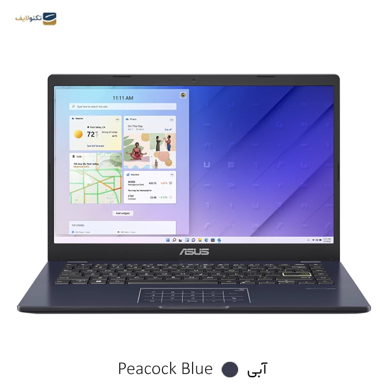 لپ تاپ ایسوس 14 اینچی مدل Vivobook E410KA Celeron N4500 4GB 64GB تصویر ۳