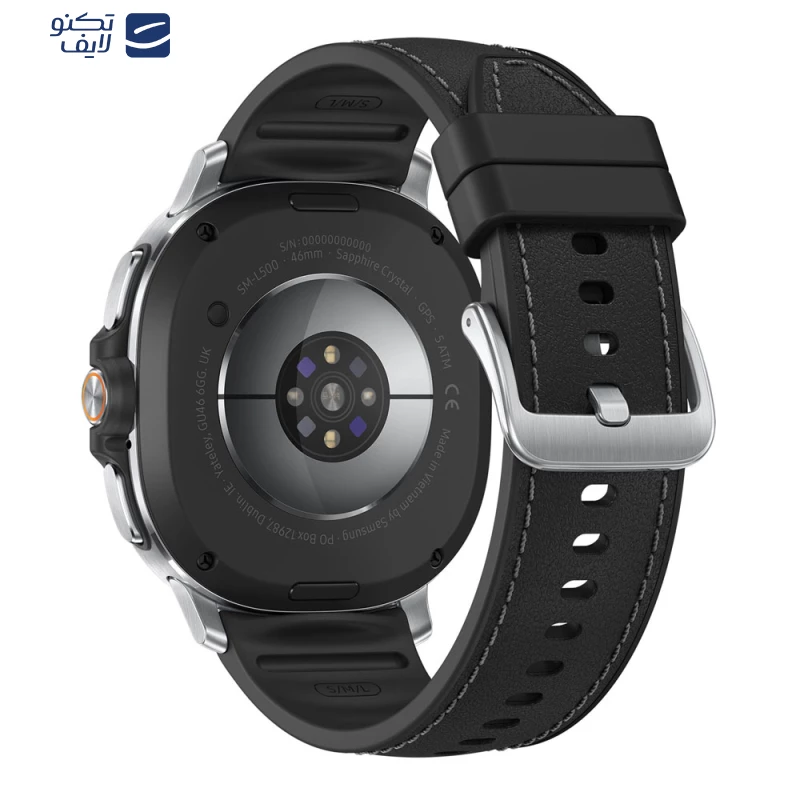 ساعت هوشمند 46 میلی متری سامسونگ مدل Galaxy Watch 8 Classic با بند چرمی تصویر ۴