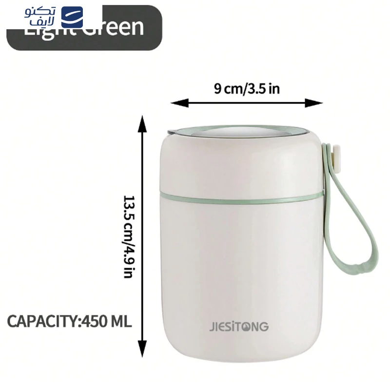 فلاسک غذا مدل دوجداره کد LBOX گنجایش 0.450 لیتر تصویر ۵