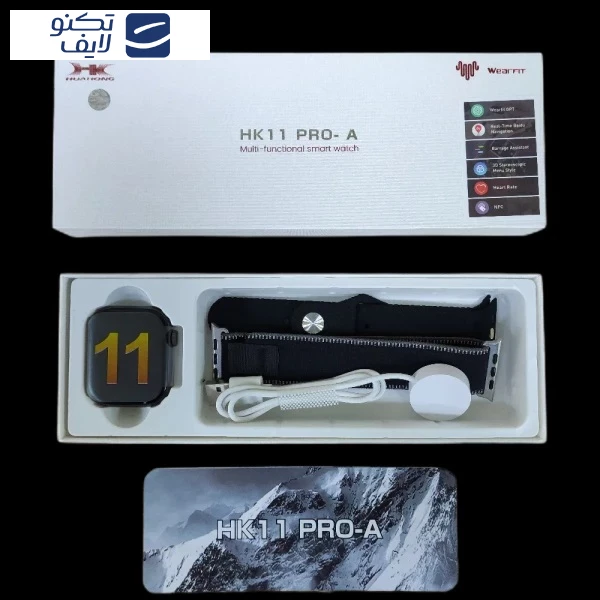 ساعت هوشمند 46 میلی متری ویرفیت مدل HK11 PRO-A تصویر ۴