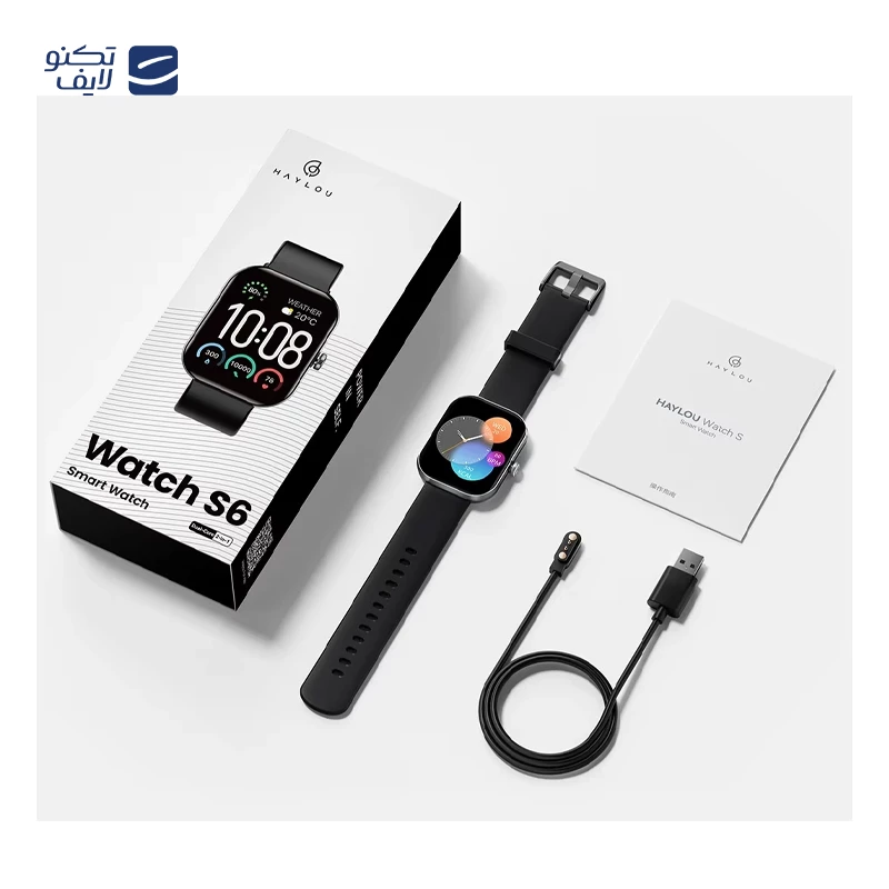 ساعت هوشمند هایلو مدل Watch S6 تصویر ۴