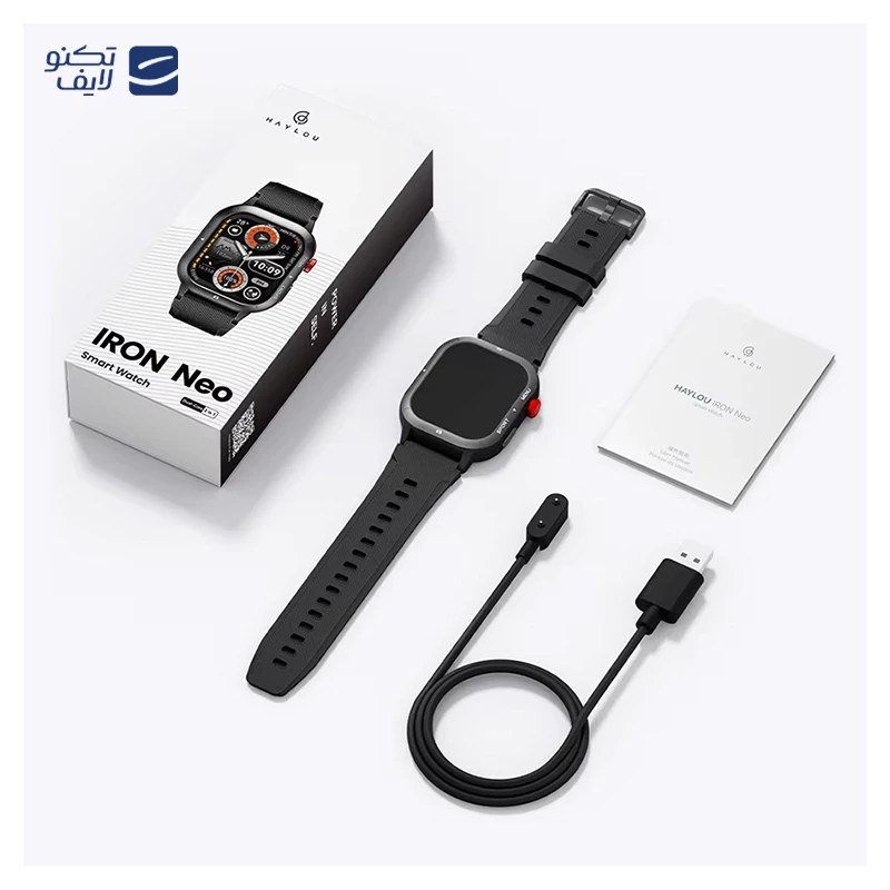 ساعت هوشمند هایلو مدل IRON Neo تصویر ۴