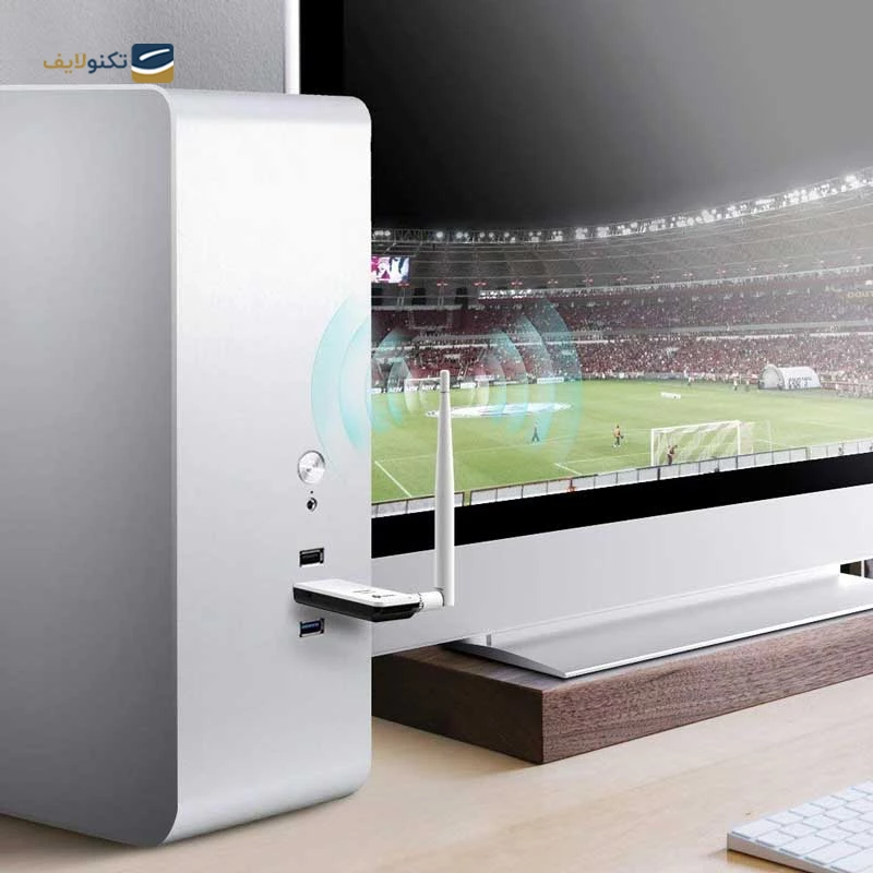 کارت شبکه بی سیم و USB تی پی لینک مدل TL-WN722N تصویر ۴