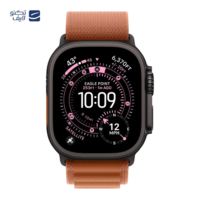 اپل واچ Ultra 3 مدل 49 میلی متری با بند Alpine Loop تصویر ۴