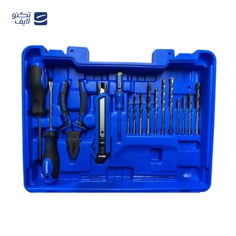 دریل چکشی ویوارکس مدل VR6520-IDK مجموعه 20 عددی تصویر ۴
