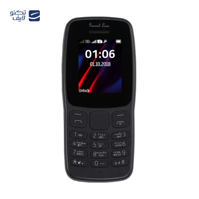 گوشی موبایل جنرال لوکس مدل 106 دو سيم‌ کارت ظرفیت 4 مگابایت تصویر ۴