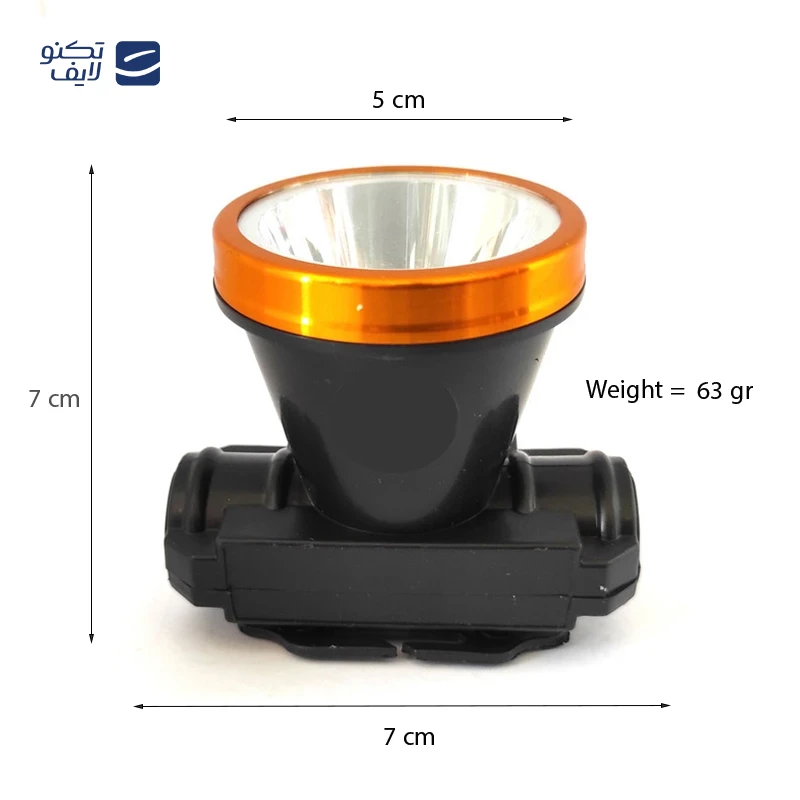 چراغ پیشانی مدل GD-G106 تصویر ۴