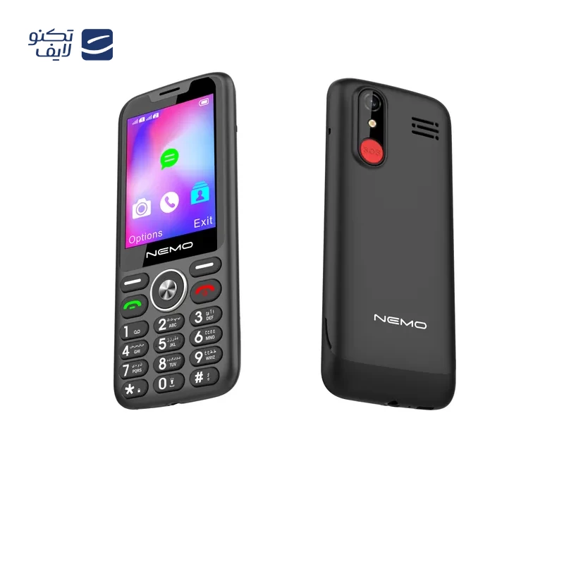 گوشی موبایل نمو مدل E177 دو سیم کارت ظرفیت 32 مگابایت رم 24 مگابایت تصویر ۴