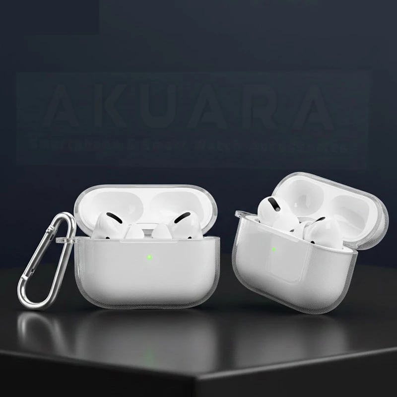 کاور آکوآرا مدل Clear مناسب برای کیس هدفون بیسیم اپل AirPods Pro 3 تصویر ۳