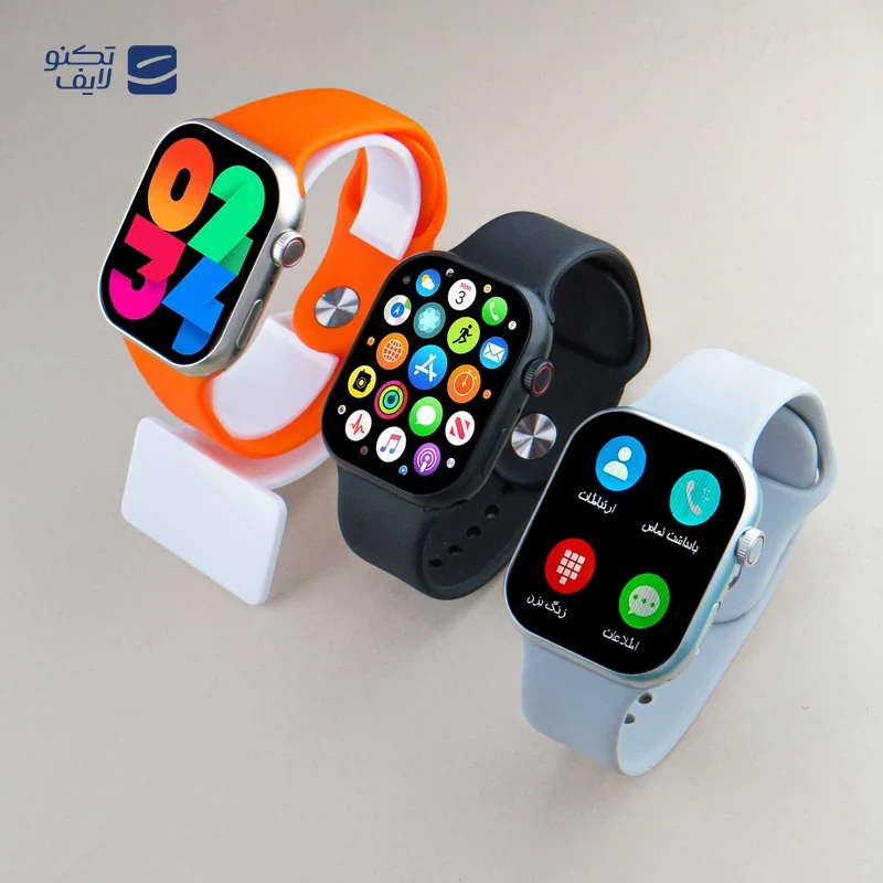 ساعت هوشمند ورنا مدل G pack plus به همراه هندزفری بلوتوثی طرح Airpod pro و بند تصویر ۴