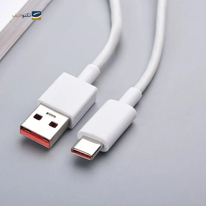 کابل داخل کارتن تایپ سی شیائومی مناسب برای شارژ فوق سریع به طول 1 متر تصویر ۴